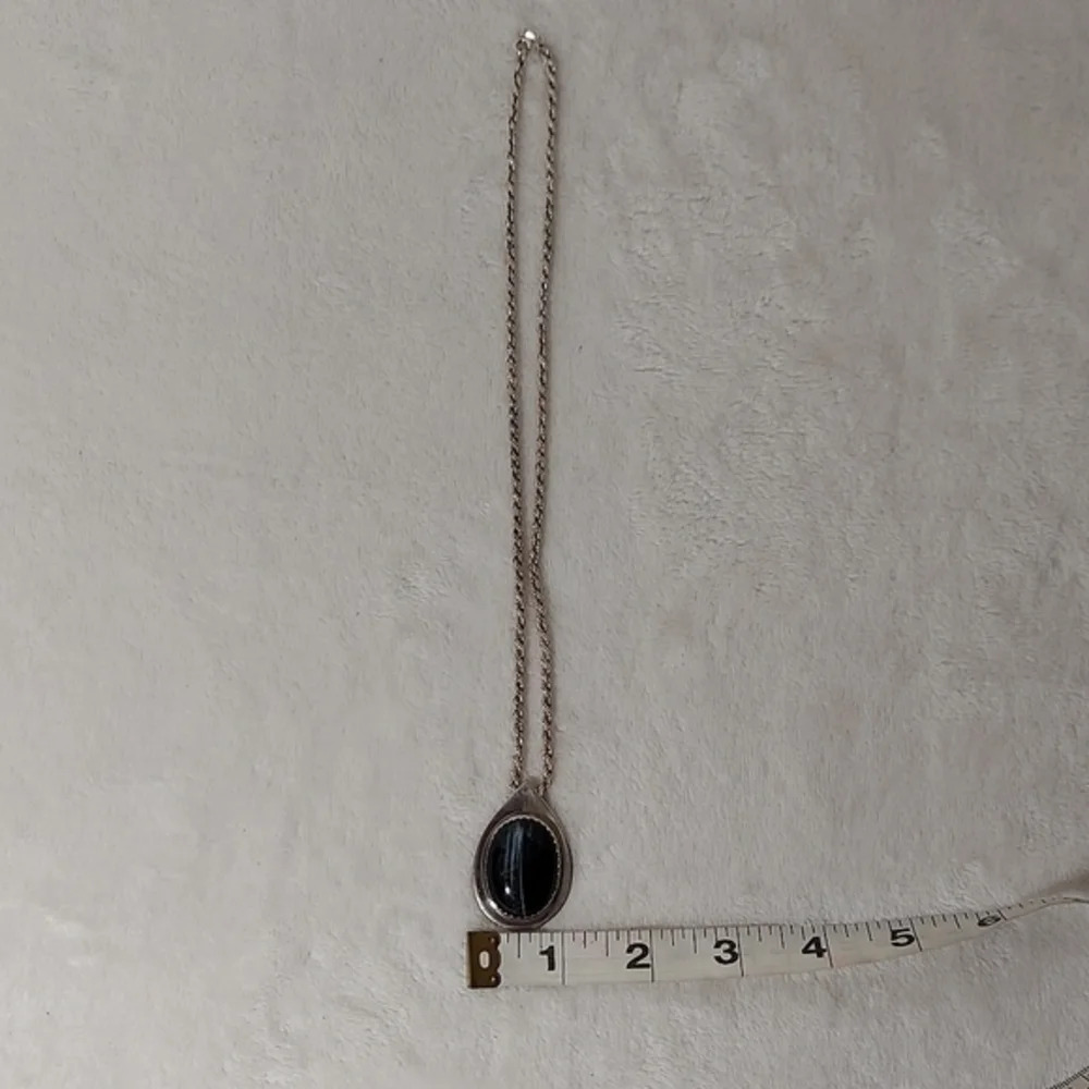 Sterling Silver Labrodite Cabochon - Picture 6 of 10